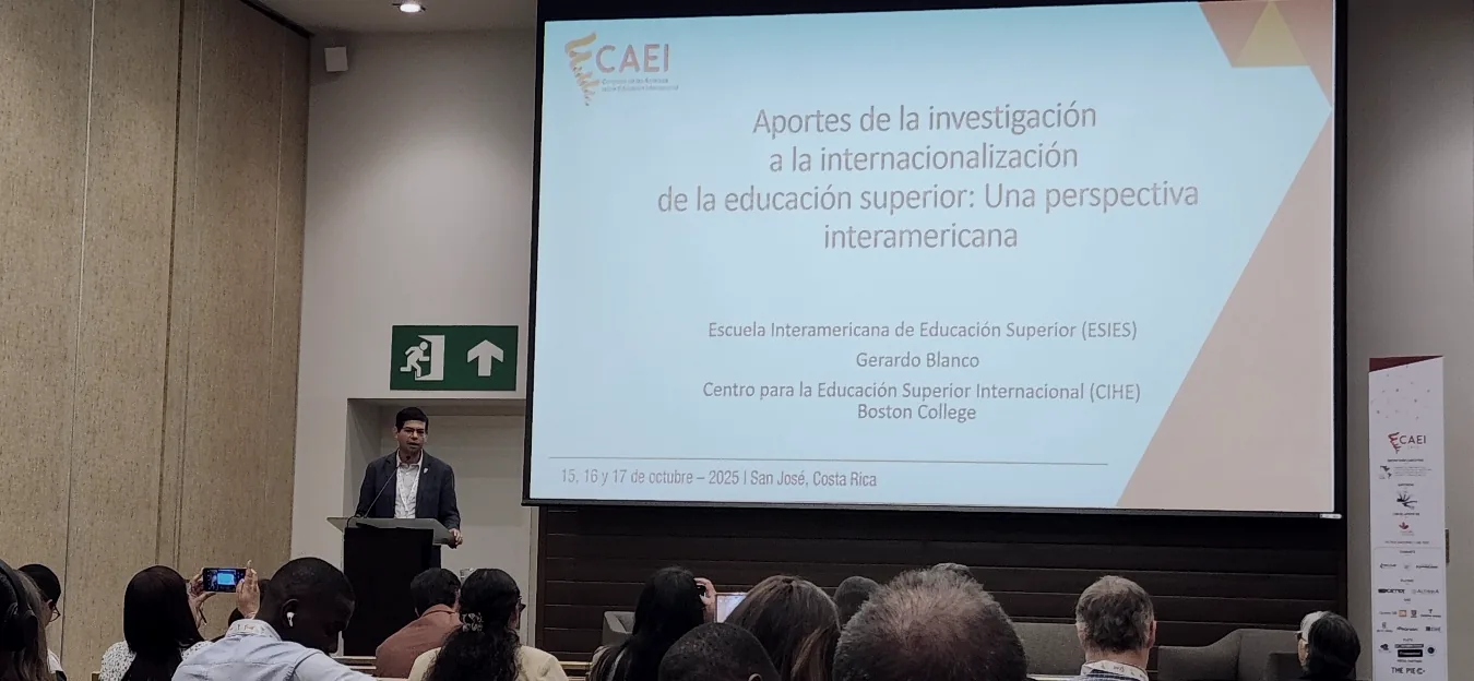 Ceremonia de inauguración de la ESIES 2025. Conferencia del Dr. Gerardo Blanco, Boston College