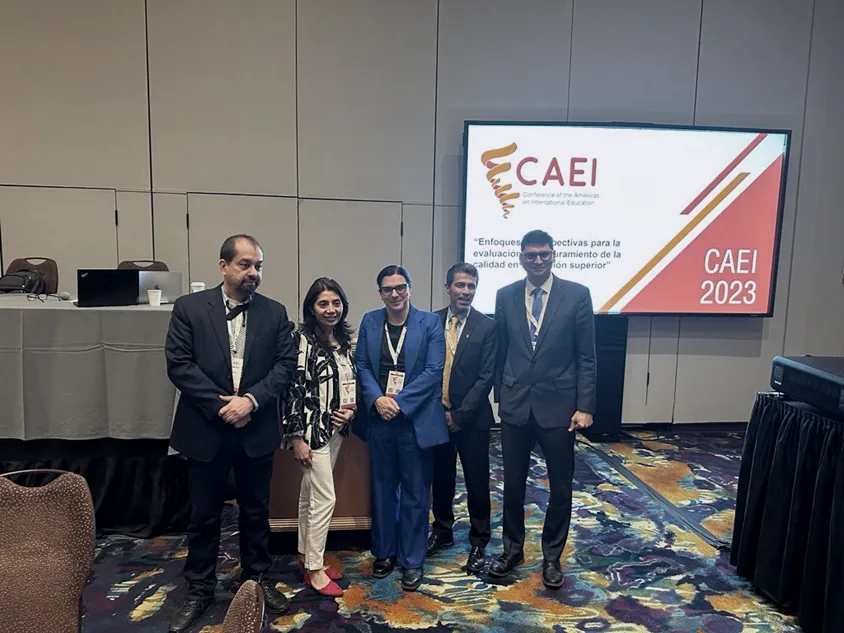 Congreso de las Américas CAEI 2023, Las Vegas. Panel de expertos: «Enfoques y perspectivas para la evaluación y aseguramiento de la calidad en educación superior»