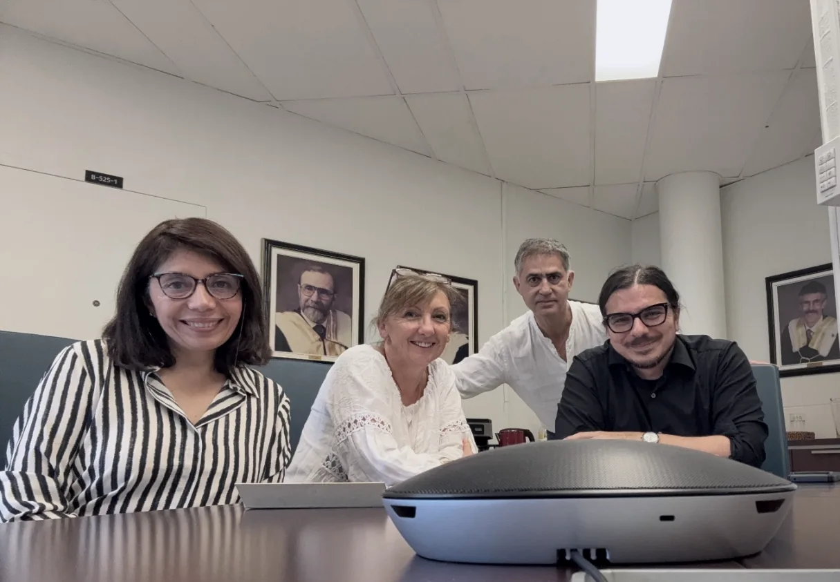 Estancia de la Dra. Jacqueline Rojas y el Dr. Marcel Thezá en LIRES, mayo de 2026. Reunión con la decana del Departamento de Ciencias de la Educación de la Universidad de Montreal y el Dr. Olivier Bégin-Caouette, director de LIRES